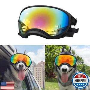 Large Dog Sunglasses, Dog Goggles Large Breed and Medium, UV Protection, Wind - Picture 1 of 5
