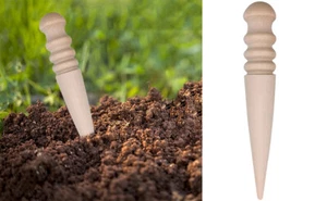 1pc 5.7" Mini Hand Dibber Garden Hole Punch Dibbler Seedling Tool For Planting - Picture 1 of 9