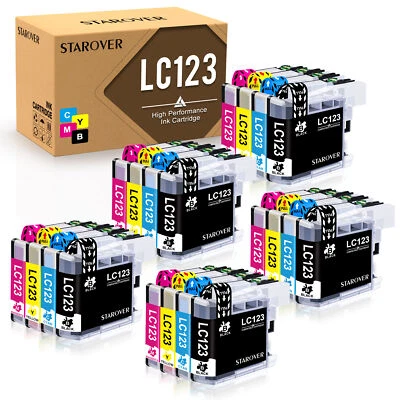 LC 123XL patronen Kompatibel with Brother MFC-J470DW J6920DW J4410DW J6720DW - Bild 1 von 4