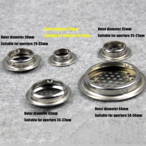 Stainless Steel Mesh Cover Stainless Steel Sewer Filter Fish Tank Filter Round - Picture 1 of 3