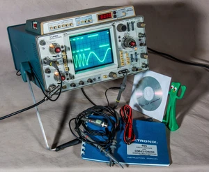 Tektronix Tek 465 Oscilloscope with **Factory Installed DM43 Multimeter** - Picture 1 of 12