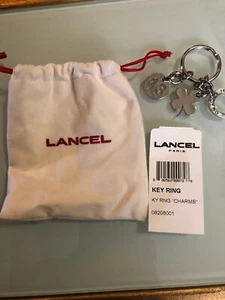 Llavero Lancel Dije Llave DE COLECCIÓN Cuatro Hojas Trébol Herradura Número 13 - Imagen 1 de 10