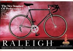 1983 Advert for RALEIGH Bicycles Vintage Original Cycling Print Ad 720/137 - Picture 1 of 1