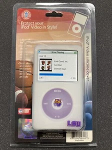 LSU Tigers Officially Licensed iPod Video Silicone Cover - New, Ships Free!! - Picture 1 of 3