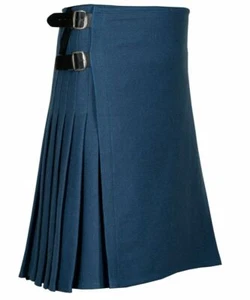 Scottish Men's Traditional 8 Yard Kilt 100% Wool Kilt - Picture 1 of 4