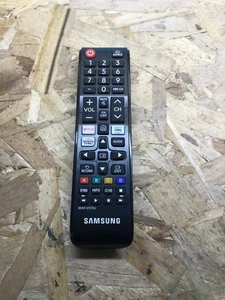 OEM! Samsung Remote Control (BN59-01315J) with Netflix and Prime - Black Used RS - Picture 1 of 7
