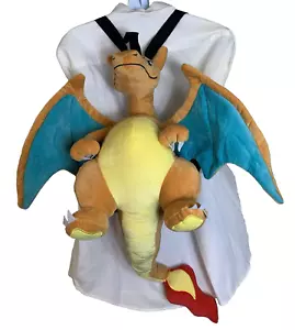 Pokemon Charizard 16 inch Stuffed Plush Backpack Bag - Picture 1 of 10