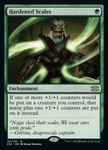 Escalas endurecidas x1 1x LÁMINA Doble Masters 2022 Casi nuevo Magic The Gathering - Imagen 1 de 1