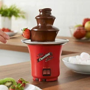 Chocolate Fountain | Table Top Machine | Party Food | 3 Tier Cascading | 22cm x - Picture 1 of 4