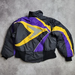 VTG Foxpoint Ski Snowmobile Winter Jacket Full Zip Coat Womens MED Vikings USA - Picture 1 of 13