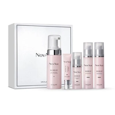 ORIFLAME NovAge Skinrelief PRO Sensitive skin - Set of 5 Full Size products. - Image 1 of 4