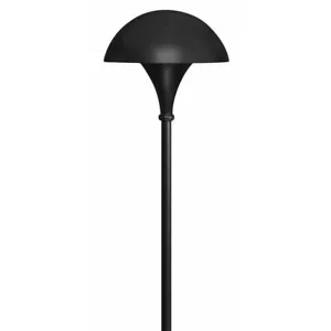 1-Light 120V Mushroom Path Light with Clear Polycarbonate Glass 9.5 inches W x - Picture 1 of 1