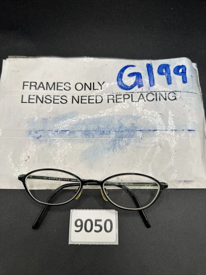 Gafas Ralph Lauren RL 1317 F44 negras/verdes 50[]17 135 monturas solo G199 Foto 1 de 4