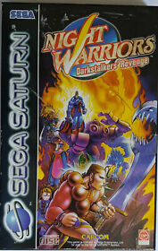 Night Warriors Darkstalkers Revenge Sega Saturn Pal Complete