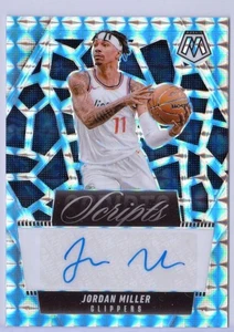 2024-25 Panini Mosaic Scripts Auto #MS-JML Jordan Miller - Los Angeles Clippers - Picture 1 of 2