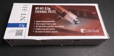 NOCTUA NT-H1 3.5G THERMAL PASTE 1.4 ML VOLUME CPU/GPU NEW - Image 1 of 4