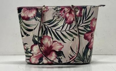 Guess Floral Leather Shoulder Bag - Image 1 of 4