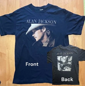 Alan Jackson - Tour 2006 RARE Konzert T-Shirt Holy Bible Two Sided - Bild 1 von 6