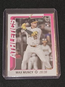 2025 Topps Update Max Muncy Vintage Stock Rookie Parallel 11/99 US250 A's - Bild 1 von 2