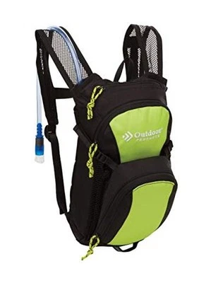 Outdoor Products Tadpole Hydration Pack (Black) Acid Lime hydration pack - Image 1 of 4
