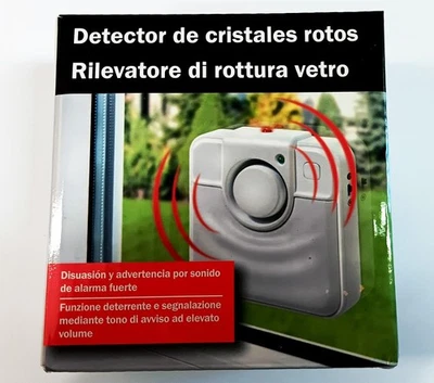 KOMPERNASS ANTIFURTO SISTEMA DI ALLARME SONORO PER APPARTAMENTO, FINESTRE E ROTTURA VETRI
