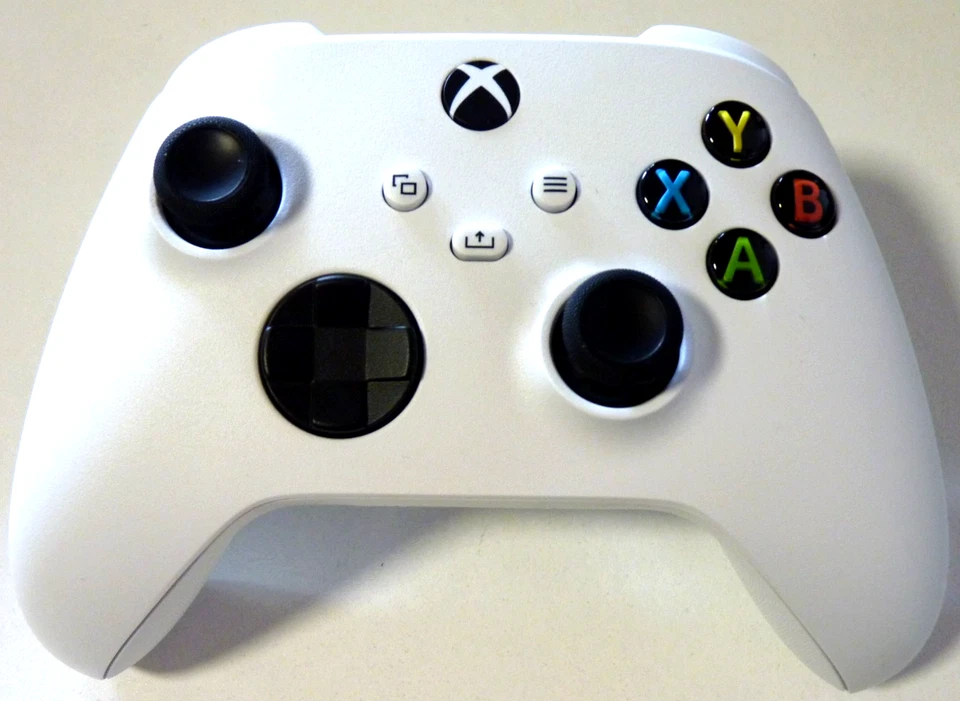 ORIGINAL MICROSOFT XBOX SERIES S/X WIRELESS CONTROLLER ROBOT WHITE weiß - Bild 1 von 1