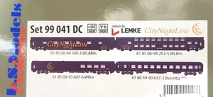 LS Models 99041, 4tlg. Set Nachtwagen der CNL,SET 2,Dortm.-Wien,,Ep.V,H0,NEU&OVP - Picture 1 of 9