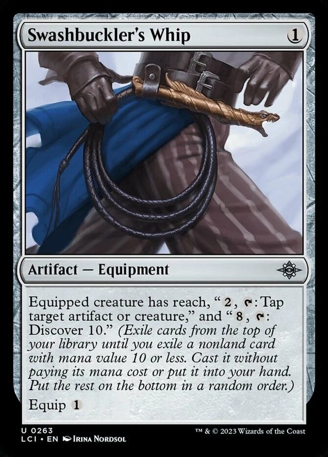 x1 Swashbuckler's Whip - Lost Caverns of Ixalan - NM - MTG - Image 1 of 1