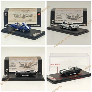 Fine Works Ford SHELBY COBRA 427S/C Diecast Models Car Limited Collection 1/64 - Picture 1 of 16