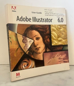 Manuale d'uso Adobe Illustrator vintage libro Mac versione 6.0 Apple 1996 - Foto 1 di 9