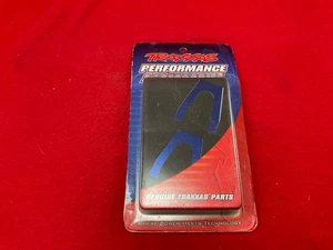 Traxxas 4919X BLUE ALUMINUM throttle brake SERVO MOUNTS T-maxx 3.3 2.5 .15 RARE - Picture 1 of 3