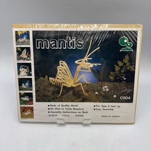 Nuovi prodotti di assemblaggio IQ serie insetti kit puzzle in legno mantide di preghiera - Foto 1 di 2