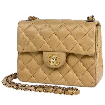 Bolso de hombro Chanel Coco Mark Mini Matelasse cadena solapa única A01115 #BS194 Foto 1 de 4