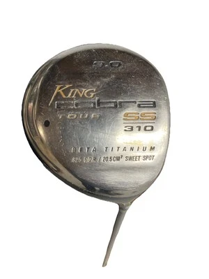 King Cobra 310 SS Titanium Driver 9.0° Golf Club RH Graphite Shaft S- Flex- 45” - Image 1 of 4
