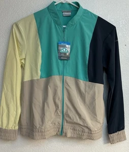 Columbia Hike Multi Color Full-Zip Jacket featuring Omni-Wick technology Sz L - Picture 1 of 9