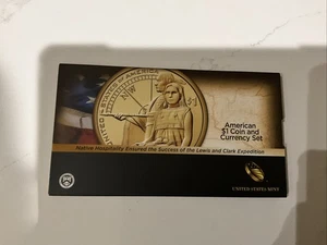 Juego de monedas y monedas Lewis & Clark 2014 American $1 - Imagen 1 de 2