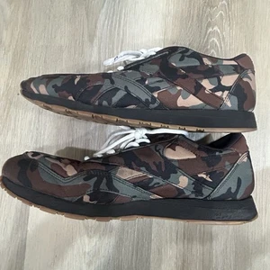 Reebok x Shoe Palace Classic G.I. Sneakers uomo Joe verde mimetico marrone CN2804 - Foto 1 di 7