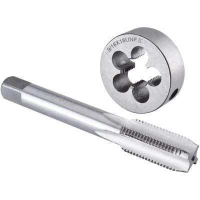9/16"-18 UNF Tap and Die Set Left Hand 9/16 x 18 UNF Machine Thread Tap and R... - Image 1 of 4