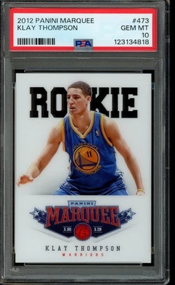 Panini Marquee #473 2012 Klay Thompson acetato RC #473 PSA 10 Foto 1 de 2