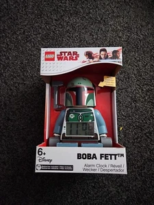 Lego Star Wars Boba Fett Minifigure Alarm Clock 9003530 - Picture 1 of 6