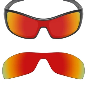 hdhut Replacement Lenses for-Oakley Antix Sunglass Fire Polarized - Picture 1 of 7