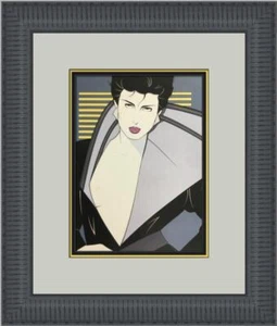 Patrick Nagel UNTITLED XXI Custom Framed Print - Picture 1 of 2