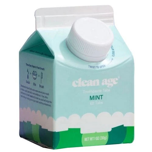 Mint Toothpaste Tabs 62 Count  by Clean Age - Image 1 of 1