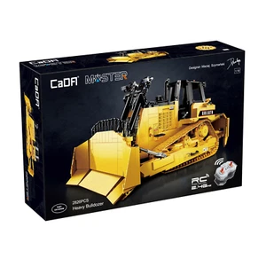 CaDA Master RC Goliath Bulldozer Pesado 1:16 2826 Piezas Kit Modelo Ladrillo C61056W - Imagen 1 de 22