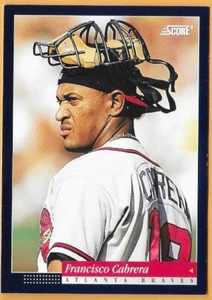 FRANCISCO CABRERA ATLANTA BRAVES #222 - Puntuación Casi Nuevo-Como Nuevo 1994 - Imagen 1 de 2