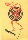 CARTOLINA PUBBLICITARIA MEDICINALE " ORNENOL  "DIARREE LAB. MILANO 1953 4-112