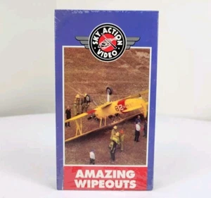 Sky Action Video Amazing Wipeouts (VHS, 1996) New Sealed - Imagen 1 de 11