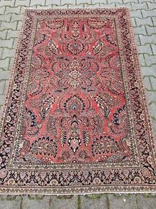 Antiker, sehr feiner US- Sarough - Brücke / Persien 199 x 128 cm - Bild 1 von 1