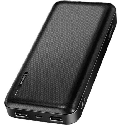 Logilink Powerbank externes Ladegerät 20.000mAh für Handys USB-A/Micro USB-C - Bild 1 von 4