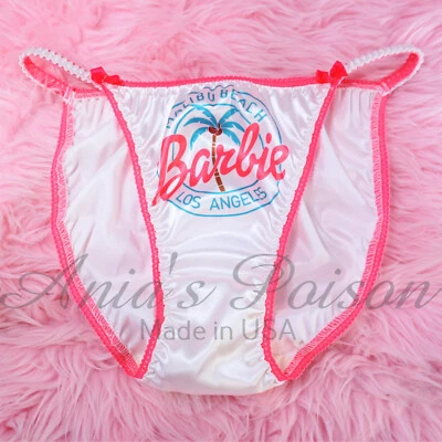 Bragas satinadas Sissy DOLLY corte DUQUESA MUÑECA MALIBÚ para mujer bikini de cuerda talla 5-9 Foto 1 de 4